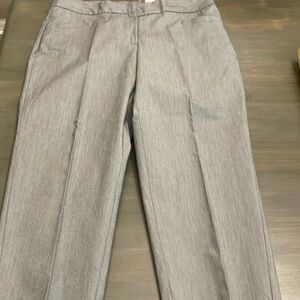 Nwt gray crop pants